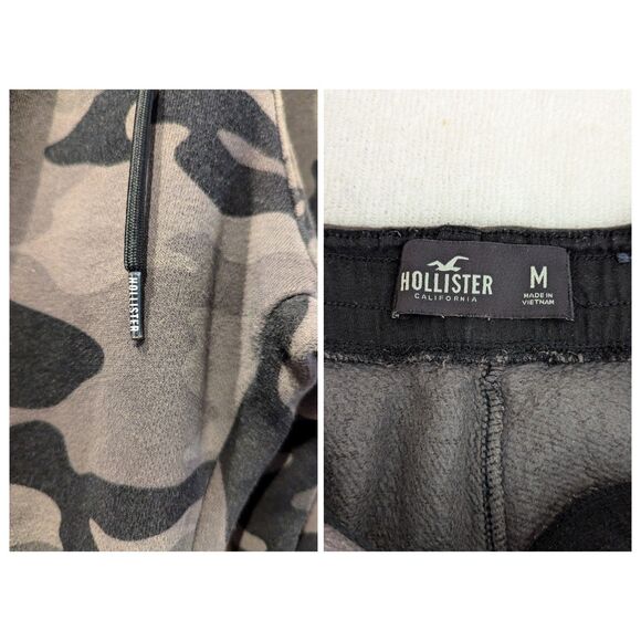 Hollister California camo sweatpants/joggers Unisex Sz M - Picture 6 of 9